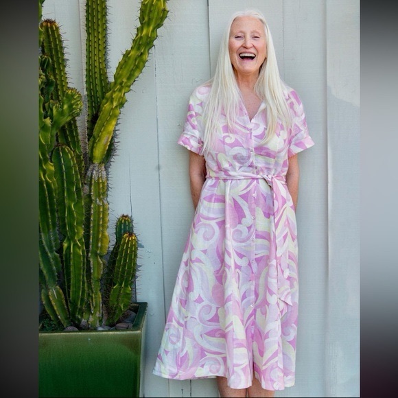 Hill House Home Lily Shirt Dress size L - Picture 4 of 5